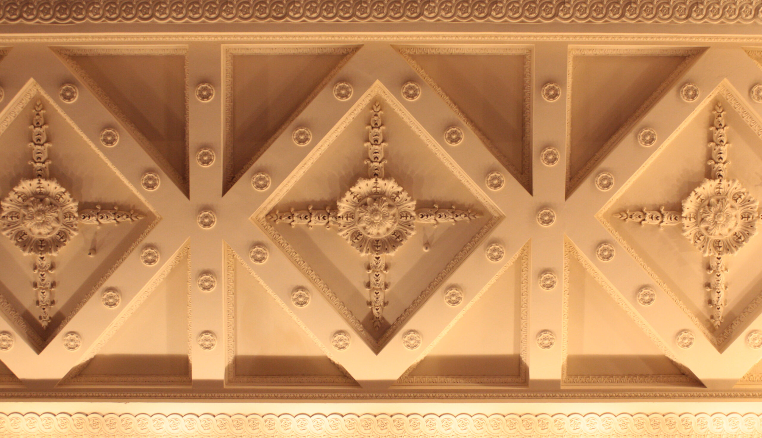 Detail of plaster moulding at the Fine Arts Building in Chicago